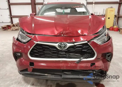 2022 Toyota Highlander Xle из США, поврежденный, VIN 5TDGZRBH8NS224584